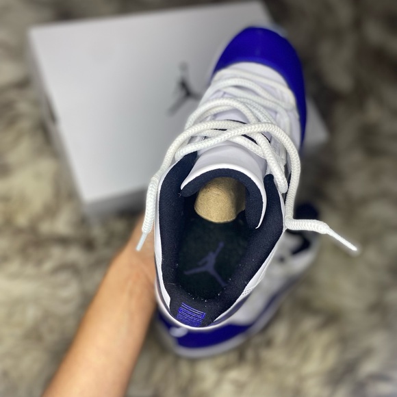 Air Jordan 11 Retro Low Concord Sketch White Blue US7.5 EUR38.5 - Picture 4 of 10